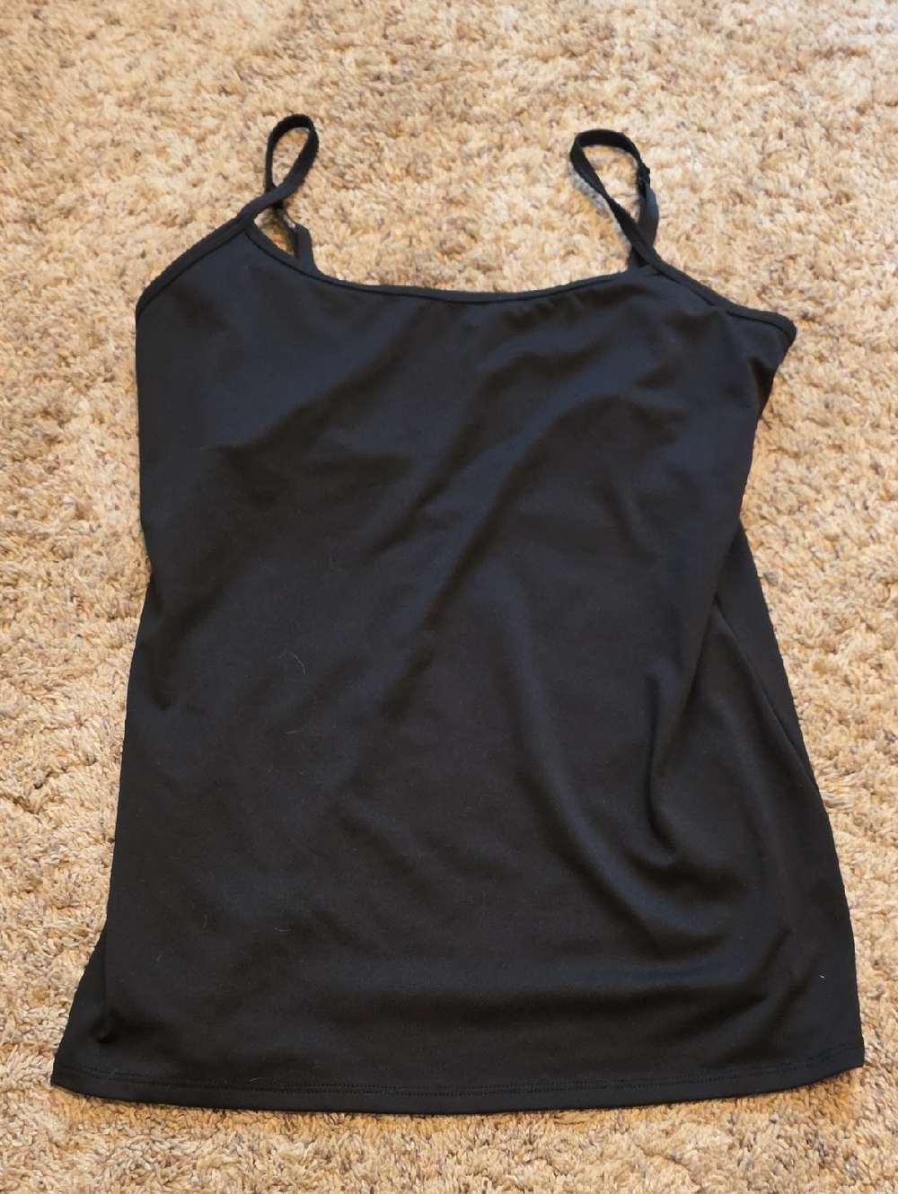New York & Company Black Women's Slim Strap Camisole Size Medium